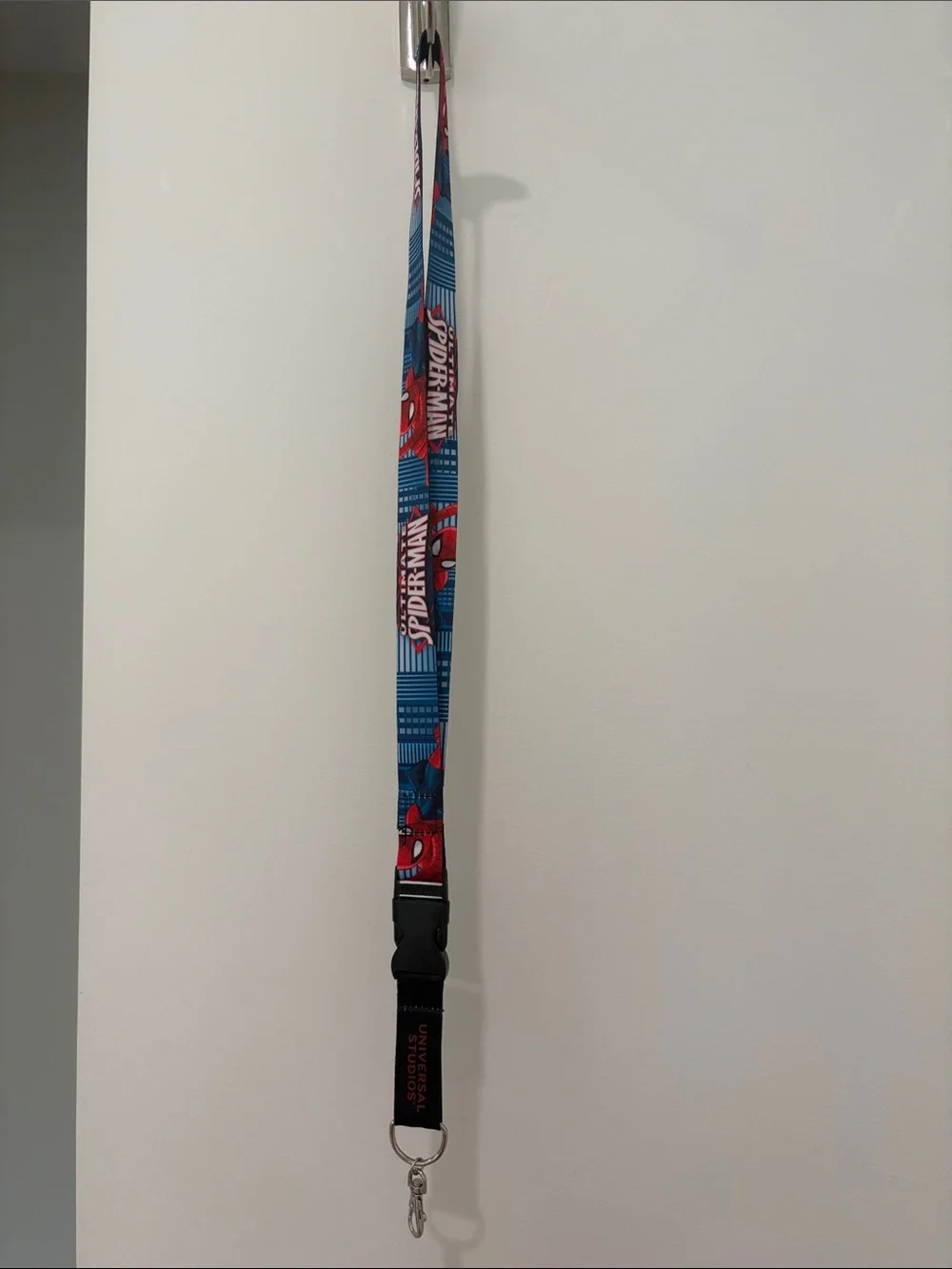Marvel Spider-Man Blue and Red Kids Lanyard